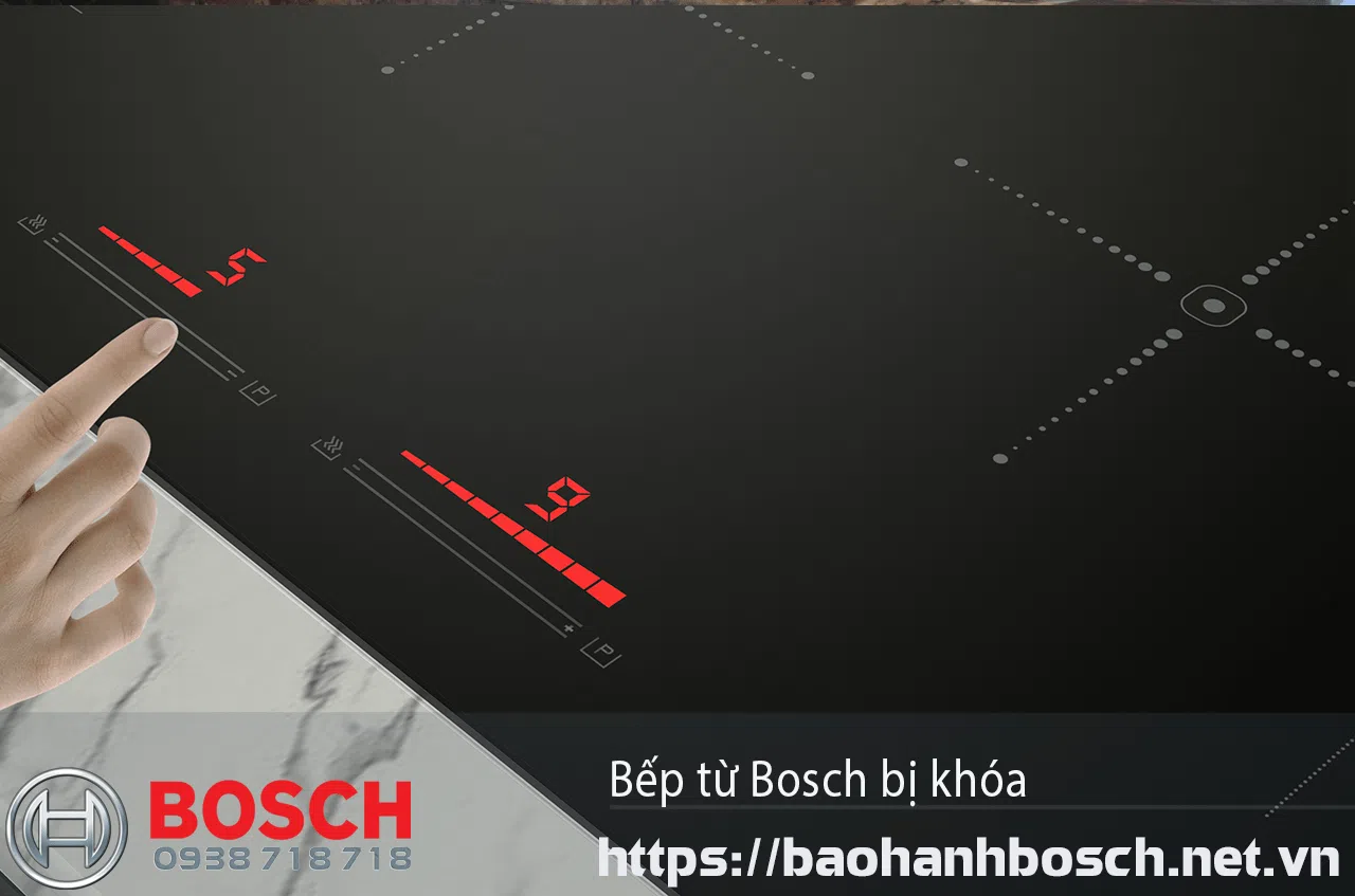 Cách mở bếp từ Bosch bị khóa