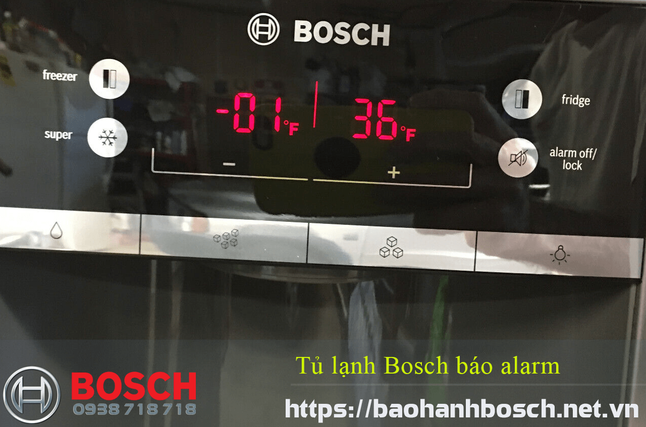 Bosch store dishwasher alarm