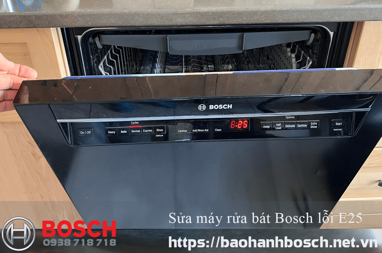 Máy rửa bát Bosch lỗi E25