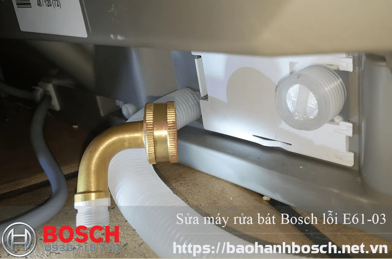 Bảo hành Bosch, sửa máy rửa bát Bosch lỗi E61-03, dịch vụ bảo hành và sửa chữa chính hãng. Địa điểm uy tín, linh kiện chất lượng, chuyên nghiệp.