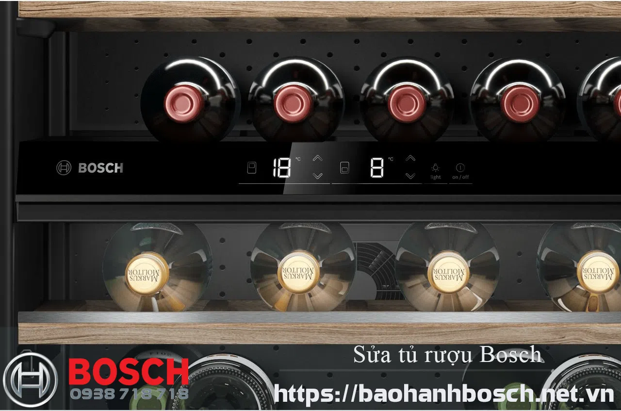Lõi bảo hành Bosch chính hãng bảo vệ rượu vang trong tủ, dịch vụ sửa tủ rượu Bosch chất lượng cao chuyên nghiệp tại Việt Nam.