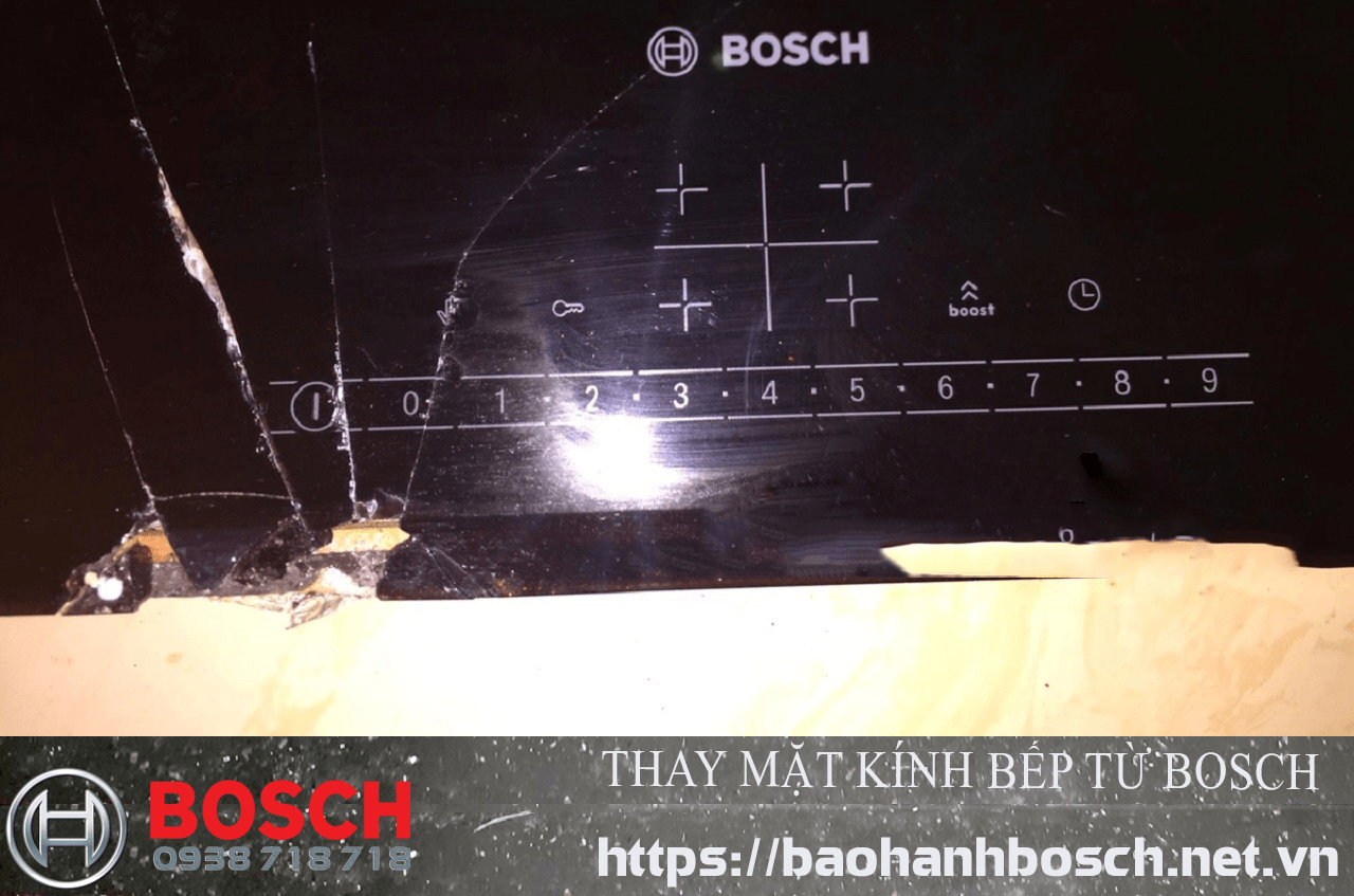 Thay mặt kính bếp từ Bosch