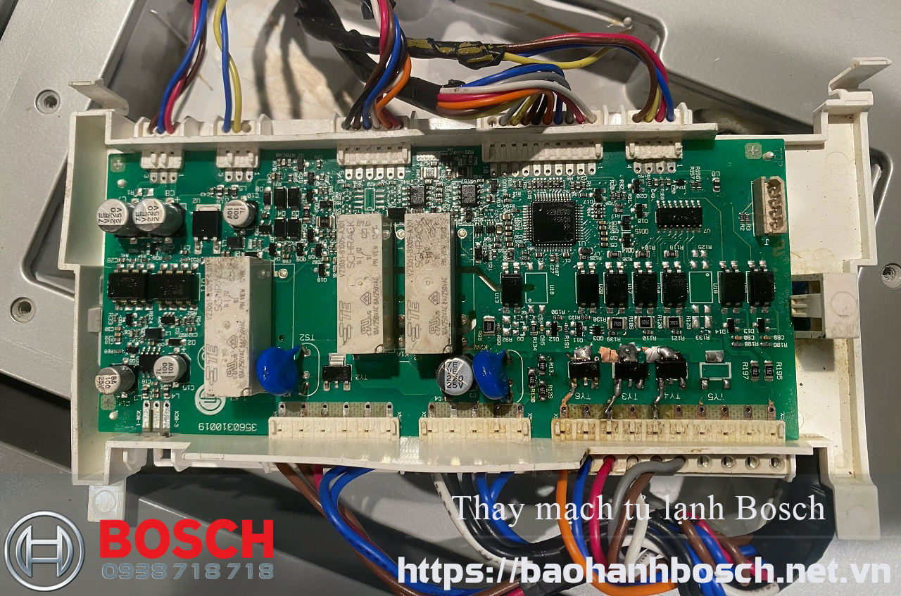 Thay mạch tủ lạnh Bosch
