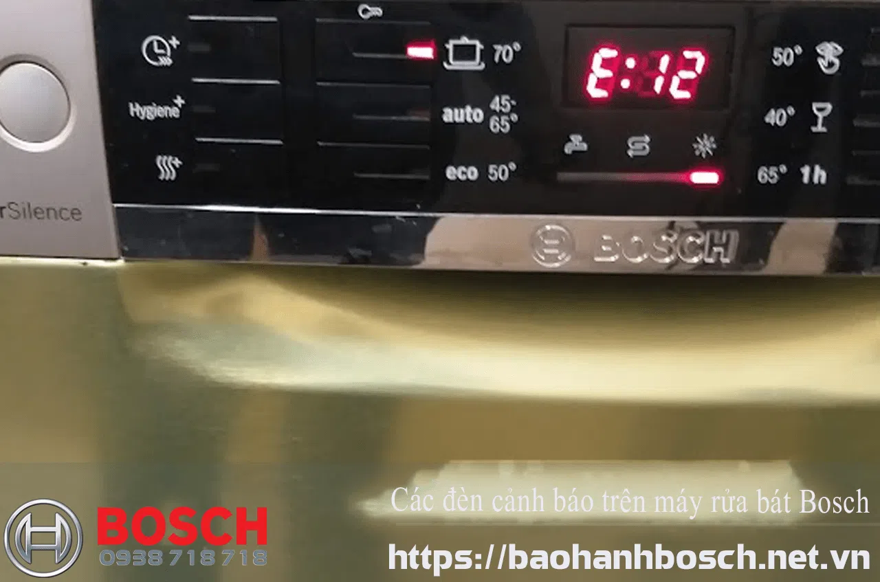 Bảo hành Bosch, đèn cảnh báo trên máy rửa bát Bosch, kiểm tra các cảnh báo lỗi, dịch vụ bảo trì và sửa chữa máy rửa bát Bosch chuyên nghiệp tạihttps://baohanhbosch.net.vn.