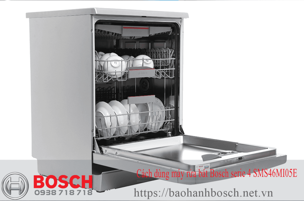 máy rửa bát Bosch serie 4 SMS46MI05E