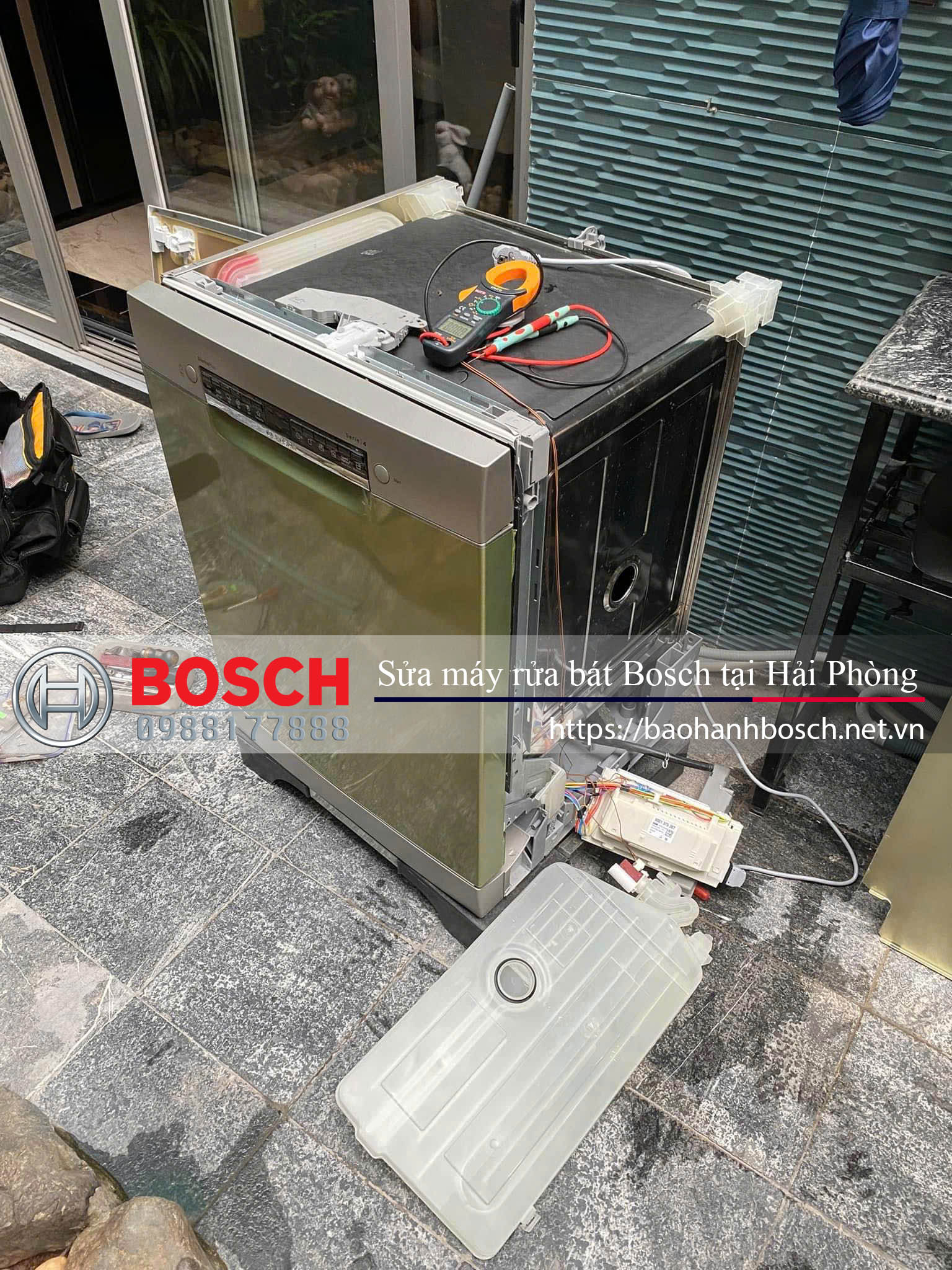 Sửa máy rửa bát Bosch tại Hải Phòng