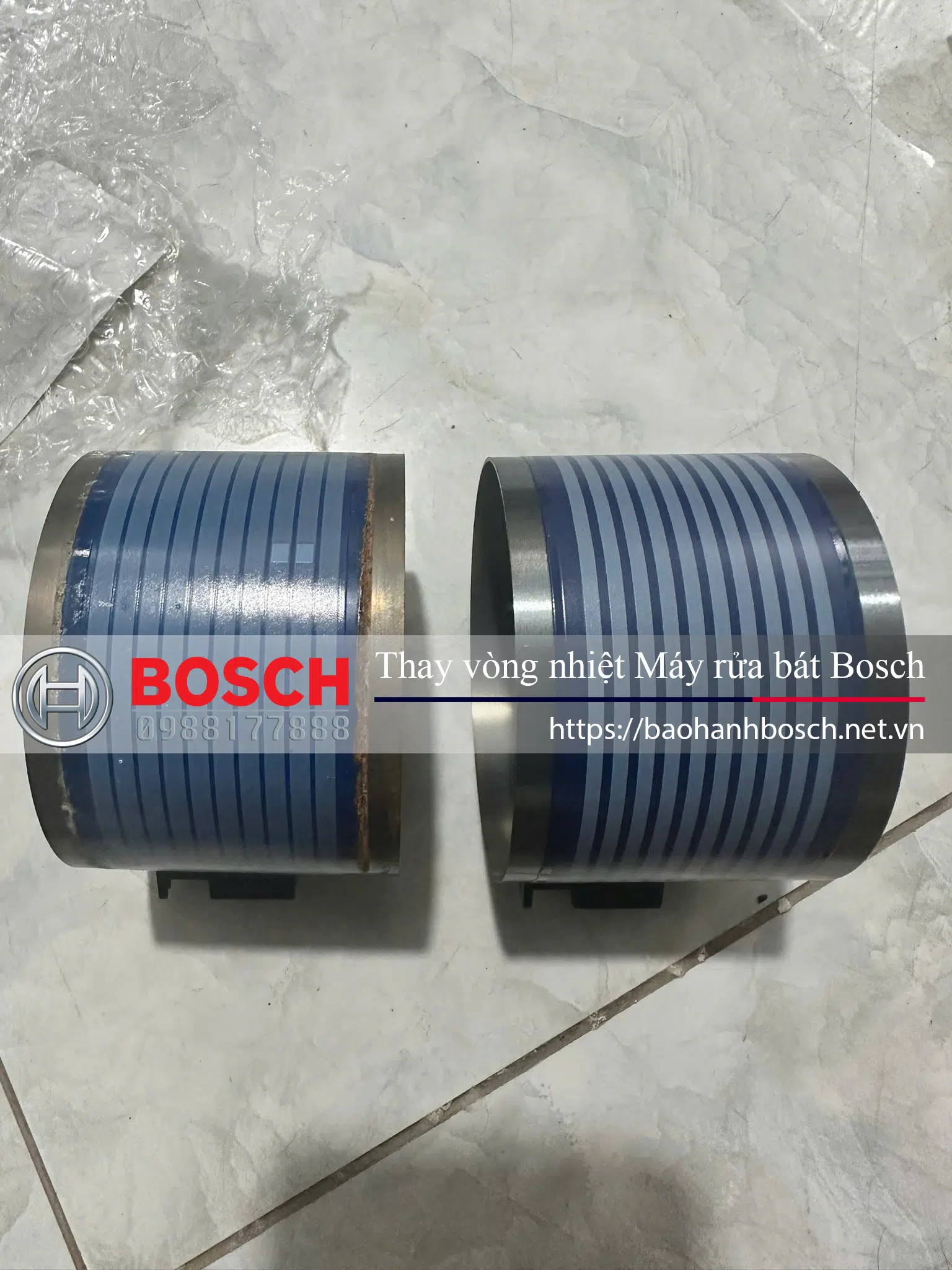 Thay vòng nhiệt máy rửa bát Bosch, linh kiện thay thế chất lượng cao, bảo hành Bosch chính hãng, phục vụ sửa chữa máy rửa chén Bosch, dịch vụ đáng tin cậy, giá tốt.