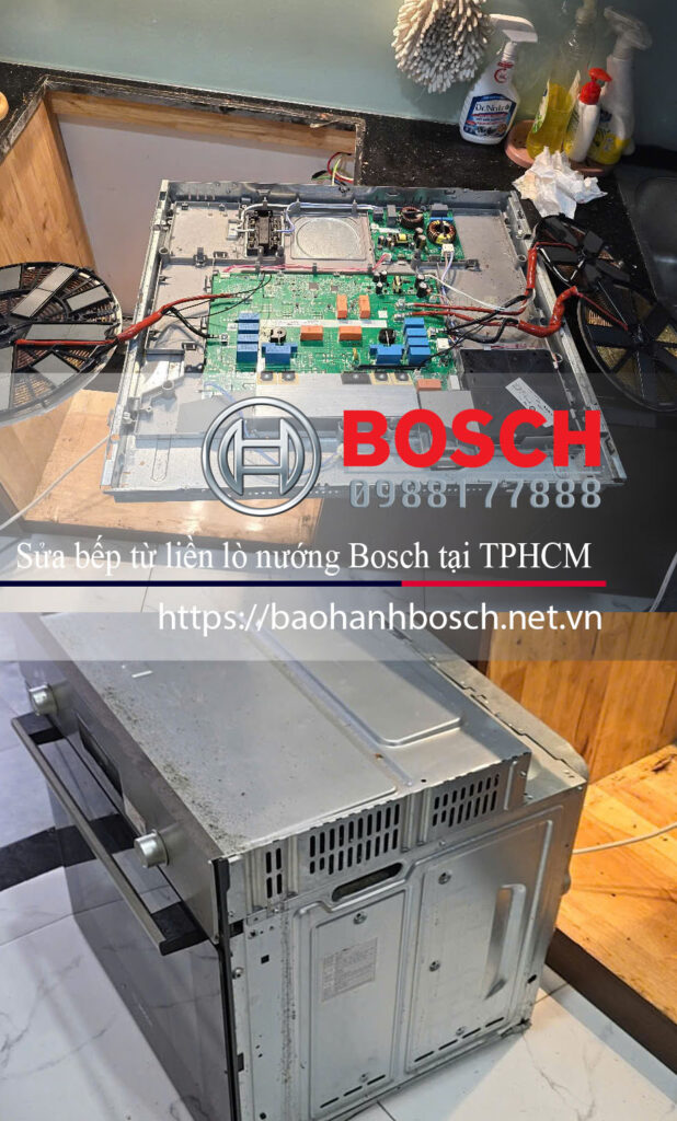 Sửa bếp từ liền lò nướng Bosch tại TP HCM