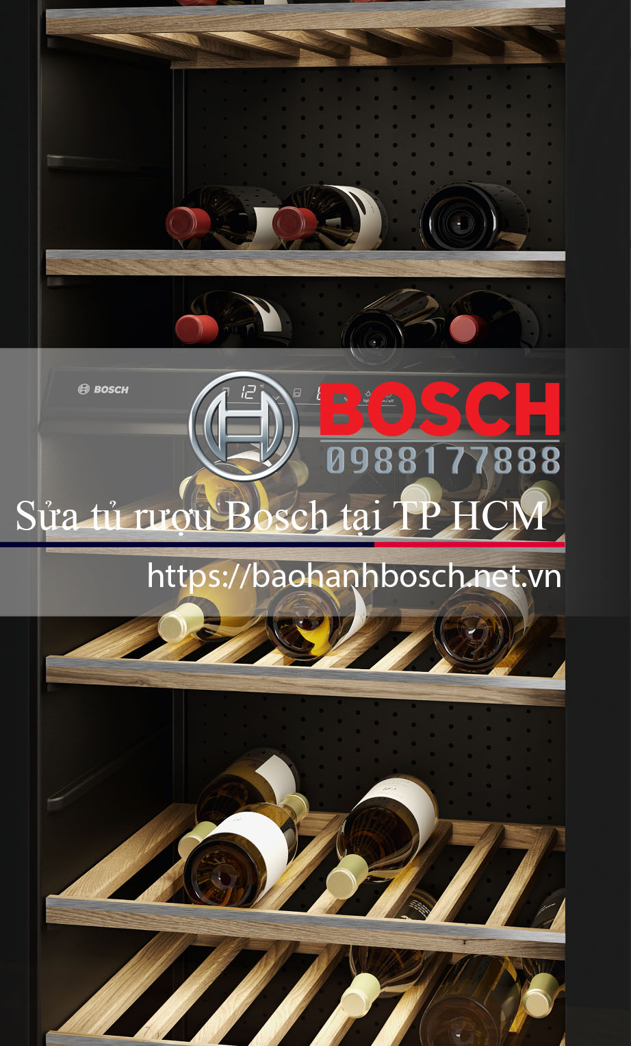 Sửa tủ rượu Bosch tại TP HCM