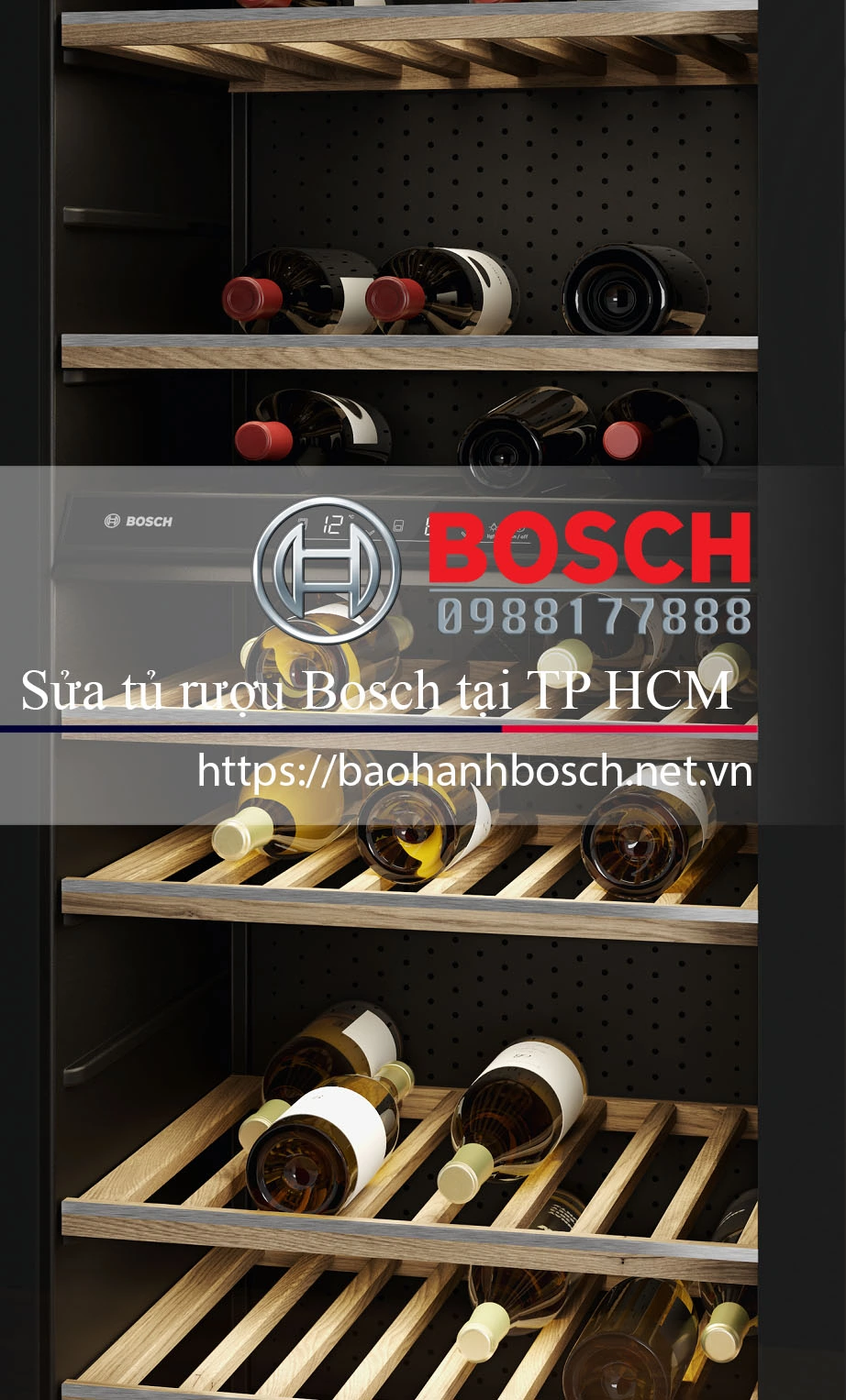 Lưu trữ rượu vang Bosch trong tủ rượu cao cấp, giữ cho rượu luôn ngon và đúng chuẩn, bảo hành Bosch chính hãng tại TP.HCM. Dịch vụ sửa tủ rượu Bosch nhanh chóng, uy tín.