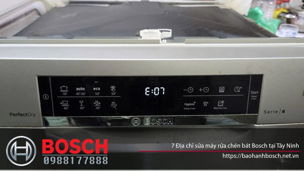 Sửa chữa máy rửa chén bát Bosch tại Tây Ninh